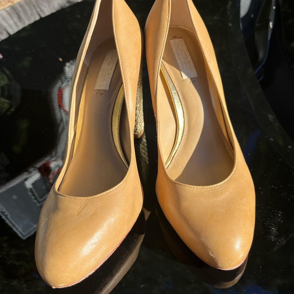 Nude Ralph Lauren pumps - Picture 12 of 13
